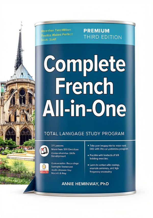 French Language Instruction Book by McGraw Hill - 3rd Edition-0