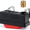 Water Trough Float Valve Apxton TM825 Small Red HDPE for Livestock-0