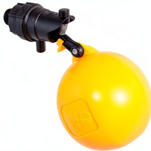 Rojo Float Valve 3/4" Black Yellow by Jobe Valves – Inline Valve-0