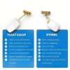 3/8" Water Float Valve Aquatonics Brass for In‑Ground Pools 2.25 GPM-8