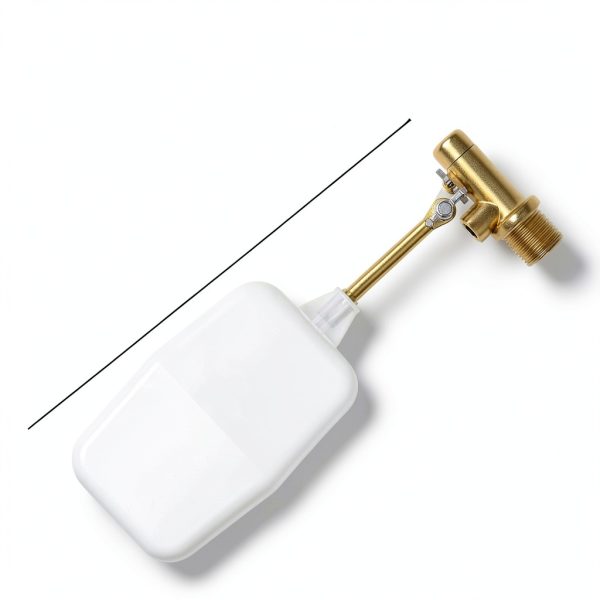 3/8" Water Float Valve Aquatonics Brass for In‑Ground Pools 2.25 GPM-4