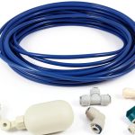 1/4 inch Tube Float Valve Kit Liimevvon for RO Systems Blue 15ft Pipe-0