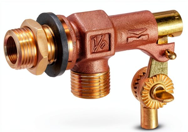 Mueller Industries 109-813 Tank Float Valve 1/2" Bronze-0
