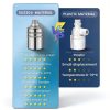 304 Stainless Steel Fully Automatic Water Level Control Float Valve, 1/2" to 3/4" Water Level Controller Float Valve for Water Tank, Pool, Tower, Distiller-3
