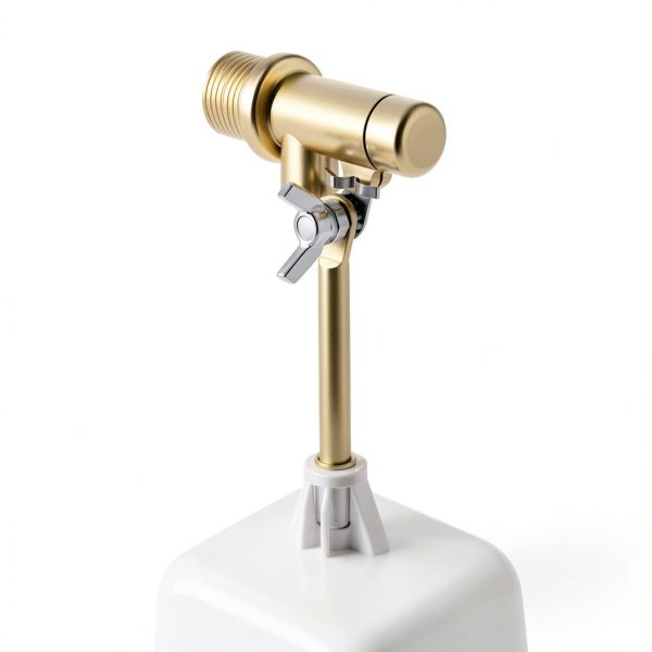 3/8" Water Float Valve Aquatonics Brass for In‑Ground Pools 2.25 GPM-7