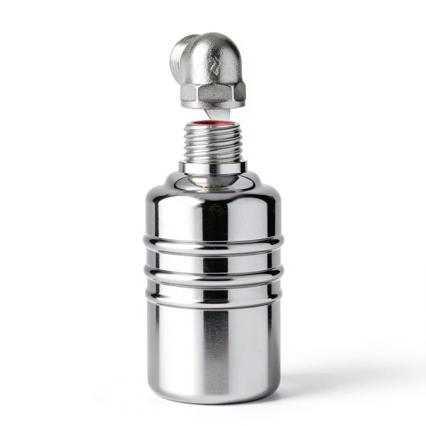 304 Stainless Steel Fully Automatic Water Level Control Float Valve, 1/2" to 3/4" Water Level Controller Float Valve for Water Tank, Pool, Tower, Distiller-1