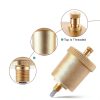 Saillong 4 Pack 1/8 Inch Automatic Air Vent Valve, Automatic Air Bleed Vent, Float Valve for Hot Water Radiators Heating System-2